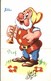 CARTE POSTALE PUBLICITAIRE CHOCOLATS TOBLER  WALT-DISNEY  PROF - Sonstige & Ohne Zuordnung