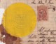 E6371 US 1868 PUBLIC NOTARY REGISTERED REVENUE IN SPAIN CONSULATE IN NEW YORK. - Manuscripts