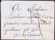 France 1814, 22 Juin, Lettre De 16 Rochefort Pour Bordeaux, Full Letter - 1792-1815: Départements Conquis