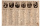 ALMANACH 1858  CALENDRIER 2 SEMESTRIELS Lithographie Allégorie La Famille Et Occupations  Alb 2019 10 - Formato Grande : ...-1900