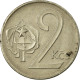 Monnaie, Tchécoslovaquie, 2 Koruny, 1974, TB+, Copper-nickel, KM:75 - Tchécoslovaquie