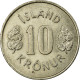 Monnaie, Iceland, 10 Kronur, 1975, TB+, Copper-nickel, KM:15 - Islande