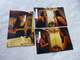 LOT DE 3 REPRODUCTIONS PHOTOS ...BELLE FEMME..DANS SA SALLE DE BAIN - Personnes