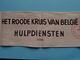 HET ROODE KRUIS VAN BELGIË - HULPDIENSTEN ( 6295 ) Komiteit / Afdeeling BORGERHOUT ( ARMBAND ) ! - Sonstige & Ohne Zuordnung