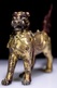 Delcampe - China Tibet Tibetan Buddhism Copper Gilt Lion - Kupfer