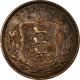 Monnaie, Guernsey, 8 Doubles, 1911, Heaton, Birmingham, TTB, Bronze, KM:7 - Guernesey