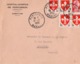 LOT DE 7 LETTRES AFFRANCHISSEMENT COMPOSES DES ANNEES 1939 A 1959 -DEPARTEMENT DE LA MANCHE - 1921-1960: Période Moderne