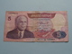 CINQ Dinars 5 ( C/25 - 123963 ) 1983-11-3 : Banque Centrale De TUNISIE ( For Grade, Please See Photo ) ! - Tunisia