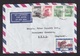 Iraq: Airmail Cover To UK, 1963, 5 Stamps, Heritage, Sphinx, Hunger, Food, Censor Cancel At Back (roughly Opened) - Iraq