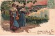 1900-29 Blanc N°111 S/Carte Postale : MIESBACH  D: 09/08/07  SALUIRE (69) Pour  AOUSTE (Drôme)10/08/07  TBE - 1900-29 Blanc
