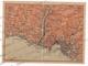 1910 - SESTRI PONENTE CORNIGLIANO S.PIER D'ARENA GENOVA - Mappa Cartina - Altri & Non Classificati