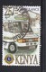 1996 KENYA  25/- AMBULANCE Used Stamp, S.G. No. 719, With Back Faults, See 2nd Scanned Image - SPACE FILLER - Kenia (1963-...)