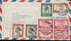 BELGIAN CONGO COVER BY AIR FROM GOMA VIA LEO. TO SWITZERLAND 1946 - Lettres & Documents