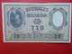 SUEDE 10 KRONOR 1962 PEU CIRCULER (B.6) - Sweden