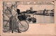 ! Alte Ansichtskarte Aus Magdeburg, All Heil, Elbe, Dom, Fahrrad, Bicycle - Magdeburg