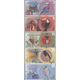 TWN - ALDABRA ISLAND (private Issue) - 3-5-10-25-50 Dollars 2017 Polymer - Birds And Fishes - Set Of 5 UNC - Altri & Non Classificati