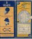 Carte Géographique MICHELIN - N° 057 VERDUN - WISSEMBOURG 1950 - Strassenkarten