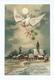 Embossed Postcard Christmas Hertzichen Gluckwunfch Xum Neuen Jahre Kuk Militar Zone Innsbruck - Other & Unclassified