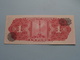 UN Peso 1 ( Q094917 ) Serie ET 8-IX-54 - Banco De MEXICO ( For Grade, Please See Photo ) ! - Mexique