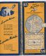 Carte Géographique MICHELIN - N° 065 AUXERRE - DIJON 1952 - Cartes Routières