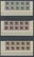 WÜRTTEMBERG 159-70 **, 1922/3, Ziffer In Raute, Je 10x Im Bogenteil, Postfrisch, Pracht - Autres & Non Classés