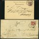 BAHNPOST Rheine-Emden (Zug 55 (2x),153 (2x) Und 154), 1886-1894, 5 Belege Feinst - Other & Unclassified