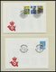 SAMMLUNGEN, LOTS 1984-91, Bis Auf Wenige Werte Komplette Sammlung Von Ca. 140 FDC`s In 3 Neuwertigen Lindner-Spezialalbe - Andere & Zonder Classificatie
