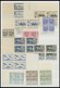 Delcampe - ALGERIEN VB **, 1924-47, Partie Von 76 Verschiedenen Postfrischen Viererblocks, Mit Portomarken, Prachterhaltung - Algeria (1962-...)