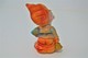 PIEPER POUET SQUEAKY: RUBBERTOYS GNOME KABOUTER  - L=16 - ITALY - Rubber - Vinyl -1960's - Schtroumpfs