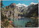 Oeschinensee Bei Kandersteg, 1600 M - Rothorn-Blümlisalphorn-Oeschihorn-Fründenhorn - (Suisse/Schweiz) - Kandersteg