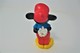 PIEPER POUET SQUEAKY: WALT DISNEY MICKEY MOUSE  - L=14 - Rubber - Vinyl -1980's - Schtroumpfs