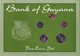 Guyana 5 Coins Set 1976-1980 - Guyana