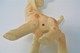 PIEPER POUET SQUEAKY: UNKNOWN GIRAFFE - L=22 - Rubber - Vinyl -1950's - Schtroumpfs