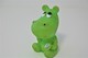 PIEPER POUET SQUEAKY: PLAGIAT LEDRAPLASTIC HIPPO NIJLPAARD - L=14  - ***   - Rubber - Vinyl - 1960's - Schtroumpfs