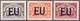 1923/29  Scadta Länderaufdruck Für EU Für Vereinigte Staaten; 9 Werte * - Colombie