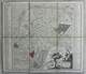 Carte Toilée De La Foret De St Germain En Laye - XIX Eme - Bur - Carte Geographique