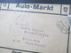 CSSR 1932 Streifbänder Auto Markt Gratisexemplar Stempel As 1 Asch (Sudetenland) Nach Schnepfau Fahrradhandlung - Covers & Documents