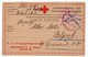 1917, WWI, AUSTRIA, ASCHACH A.D. DONAU, POW LETTER, CENSORED CARD TO BELGRADE, SERBIA, RED CROSS - Covers & Documents