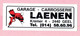 Sticker - Garage Carrosserie LAENEN - Kremer 4 Geel - Adesivi