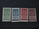 Set Banknotes Sample Stamps 3,5,10,25 Rubles 1922 RSFSR UNC - Rusland