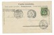 Suisse Cachet Ambulant N°18 Et Marque St-Ursanne Du 21 Juin 1901 - Marcophilie