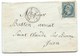 N°22 NAPOLEON SUR LETTRE / NEUILLY L'EVEQUE HAUTE MARNE POUR ST CLAUDE SUR BIENNE / 26 FEV 1867 / GC 2634 INDICE 7 - 1849-1876: Période Classique