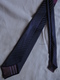 Delcampe - Vintage - Cravate Noire Années 50 - Ties