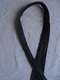 Delcampe - Vintage - Cravate Noire En Soie Années 50 - Cravates
