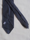 Delcampe - Vintage - Cravate Noire En Soie Années 50 - Ties