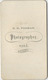 Brésil-Famille GUITTON--CDV (Etienne) Stéphane GUITTON 1818-1889 Fils D'Etienne Et Madeleine LANSSON Photo Furman à PARA - Anciennes (Av. 1900)