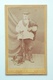 Ancienne Photo CDV XIXème Berger Avec Son Chien Albert Prouzet Photographe à Bordeaux - Alte (vor 1900)