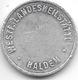 *notgeld  Haldem Westf. Landesheilsatte  5 Pfennig O.j./ND  Alu.   5481.1 - Andere & Zonder Classificatie