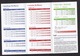 Air Saint-Pierre: Time Table Booklet, 2011, St Pierre & Miquelon Airline, Flight Information (traces Of Use) - Horaires