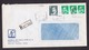 Spain: Registered Cover, 1986, 4 Stamps, R-label Santany, Mallorca, Balearic Islands (damaged, See Scan) - Brieven En Documenten